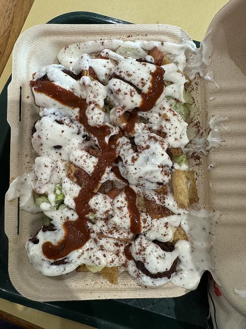 Vegan Falafel with Fattoush Salad   at Osmow's Shawarma - BCC in Brampton