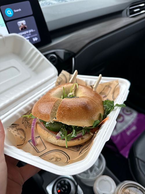 Vegan-customized Supreme Veggie!  at Bean Bar in Florence