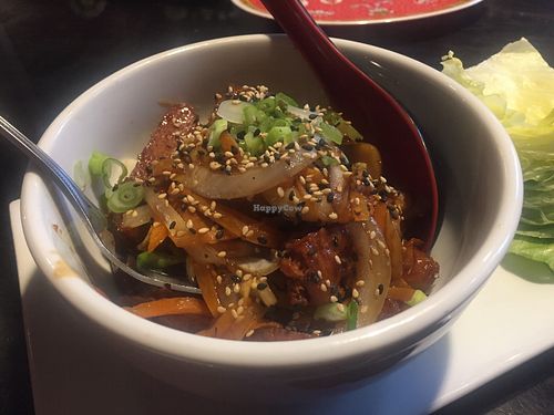 Lettuce wraps at Sticky Rice in Washington