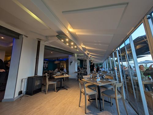 Inside at Kitchen Windows Beach Restaurant in Jeffreys Bay
