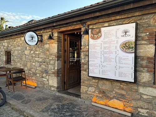 Has outdoor seating at the back. Large interior.   at Mekan Restaurant in Selcuk