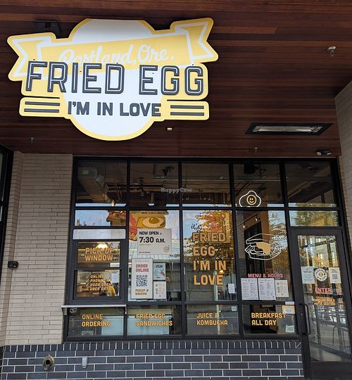 exterior at Fried Egg I'm in Love in Portland