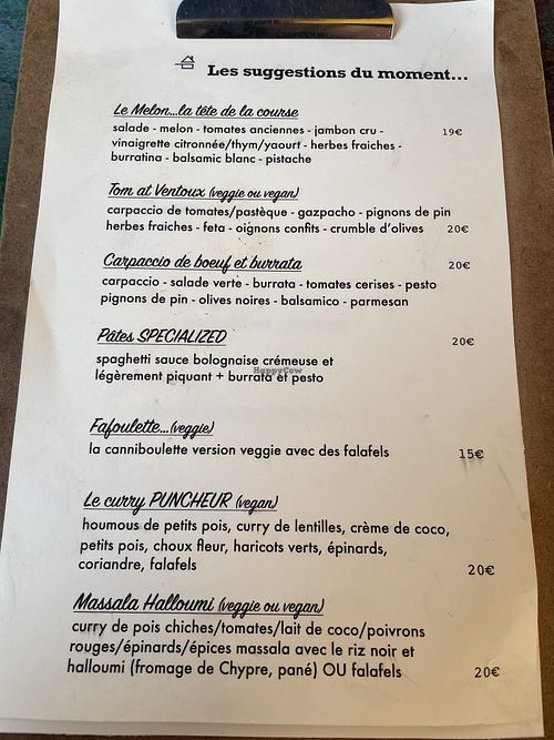   at Le Flandrien in Bedoin