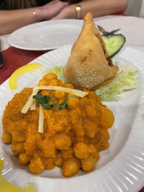 Maharaja Samosas  at Maharaja Palace in Nuremberg