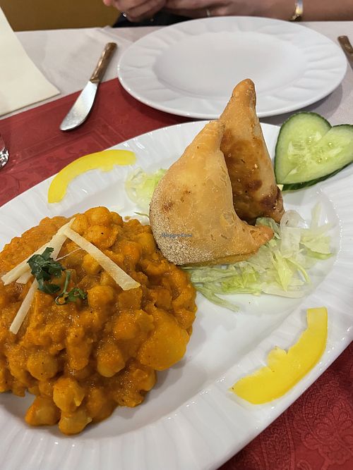 Maharaja Samosas  at Maharaja Palace in Nuremberg