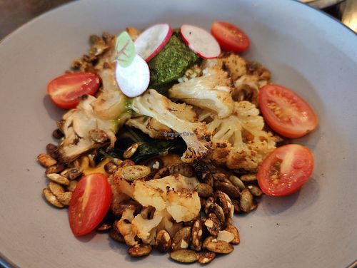 cauliflower steak $25 at Afterglow by ANGLOW in Central Singapore