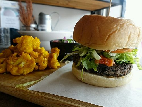 Cuban burger with cauliflower  at Afterglow by ANGLOW in Central Singapore