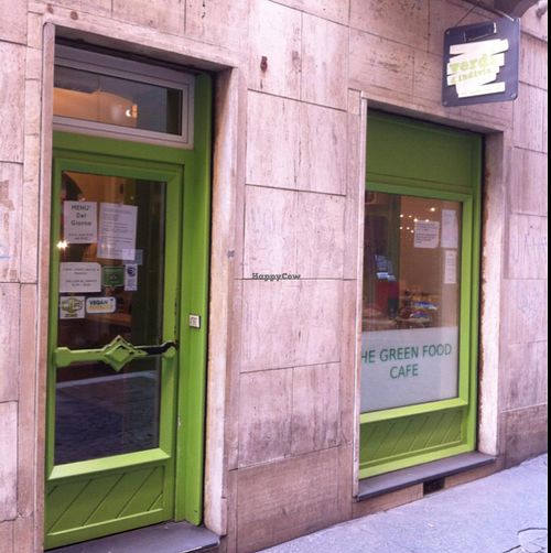 Entrance at Verdi d'indivia in Turin