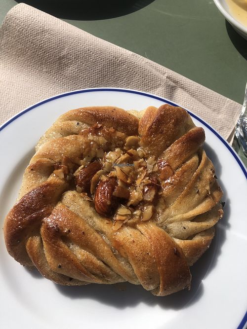 Tosca cinnamon roll   at STORA Bageriet in Stockholm