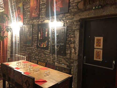 Inside at Messob in Lyon