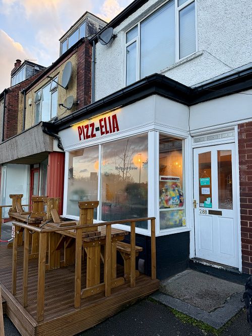   at Pizza-Elia in Sheffield