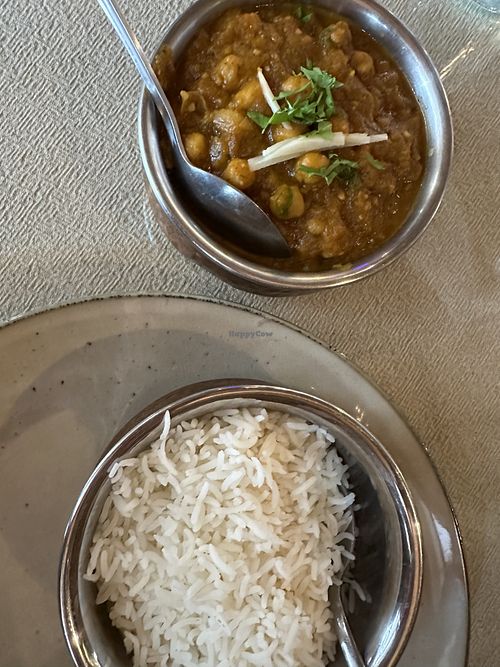 Channa masala   at Patiala Rocks in Auckland