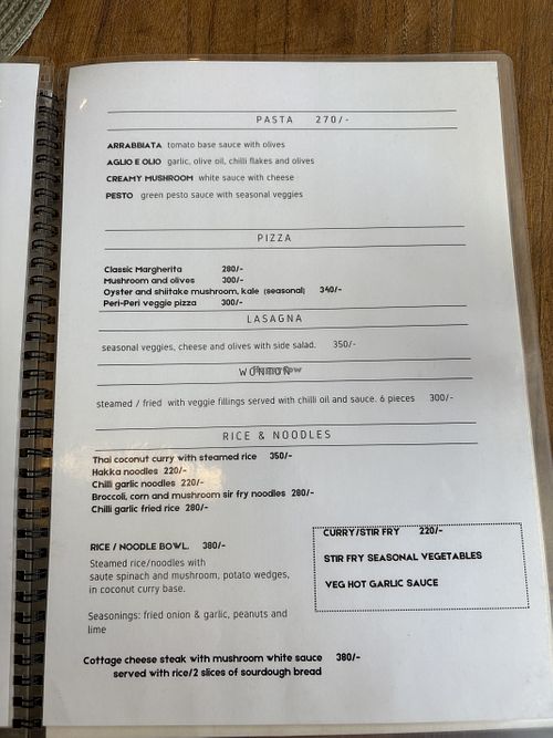 Menu  at Thecoffeelounge Leh in Leh