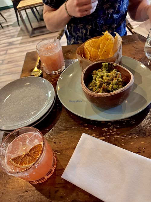 Guac and chips   at Surf in Whitby