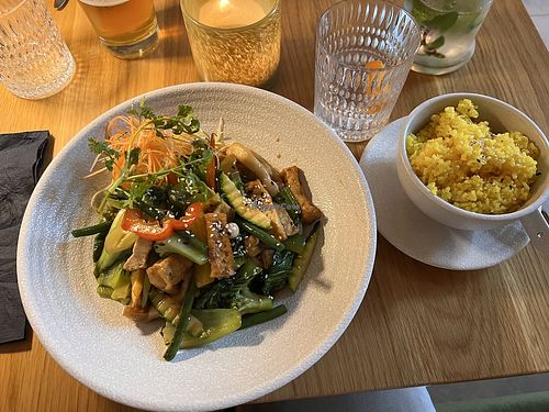 Vegetable & Tofu  at An Restaurant in Diessen Am Ammersee