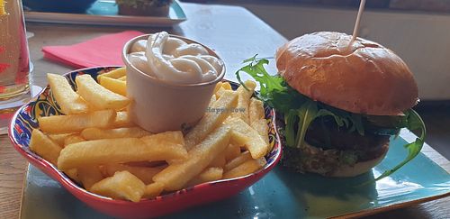 Gemüse Burger at Songül's in Gifhorn