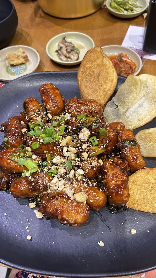 Yangneom vegano  at Kion Korean Cuisine in Salvador