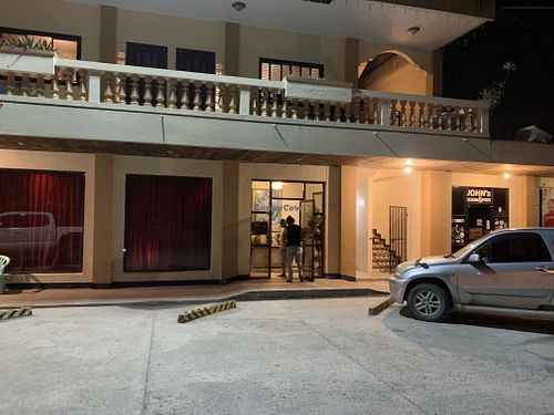 Restaurant on left hand side through the door in pic  at LeiSide Restaurant in Weno