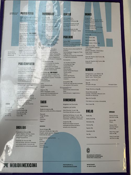   at Morada Mexicana  in Belo Horizonte