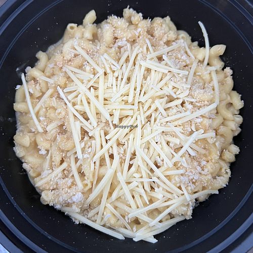 Shmackin Noodz vegan macaroni and cheese  at San Diego Vegan Food Pop Up Night Market in San Diego