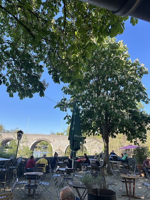Biergarten  at Biergarten an der Lahn in Wetzlar