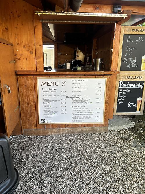 Menü   at Biergarten an der Lahn in Wetzlar