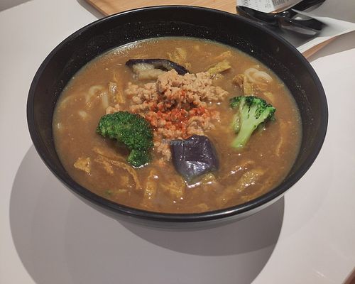 Cold curry noodle at F Fields @ World Expo 2025 in Osaka