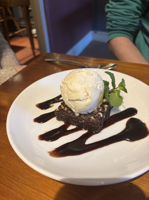 Praline and Chocolate Brownie- nice Alice cream   at Virgins & Castle in Kenilworth