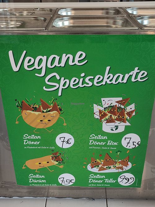 Vegane Speisen at Sultan Bistro in Chemnitz