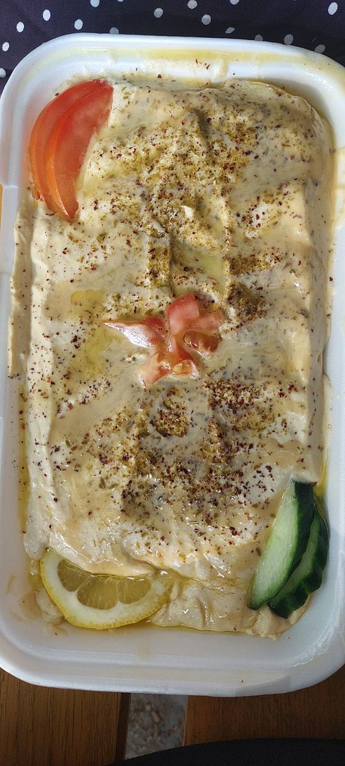 Hummus at Sultan Bistro in Chemnitz