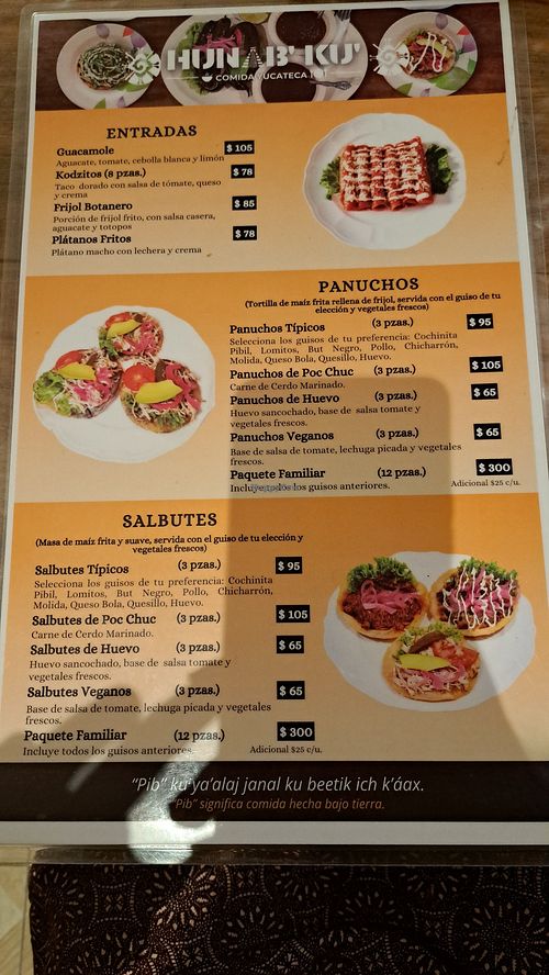  at Hunab Ku - Comida Yucateca in Valladolid