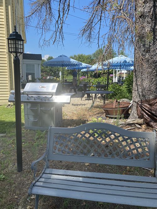 Front garden  at Monet's Table in Tolland