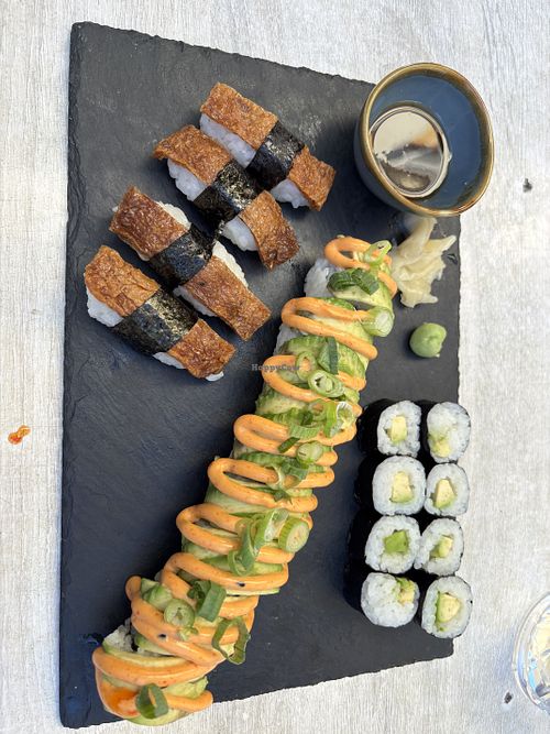Sushi platter  at MOONLIGHT in Brighton