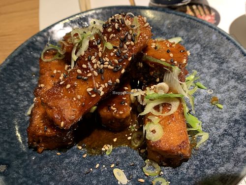 Vegan teriyaki “ribs" at Wagamama - Union Square in Aberdeen