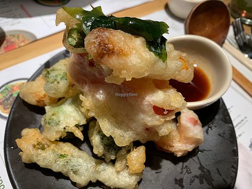 Vegetables tempura  at Wagamama - Union Square in Aberdeen