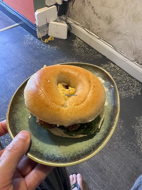 Bagel   at The Bagel Bar & in Berwick-upon-tweed