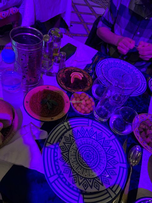 Taktoukz et olives   at Bab Sahra in Fes