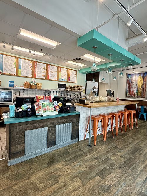 Order Counter  at Tropical Smoothie Cafe in Brookhaven