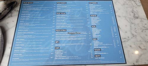 Eigener Abschnitt "Pizza Vegan" mit 5 Optionen at Diego to Napoli  in Braunschweig