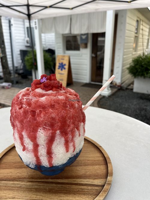 Strawberry Milk - Dairy Free  at Koko Kakigori in Orlando