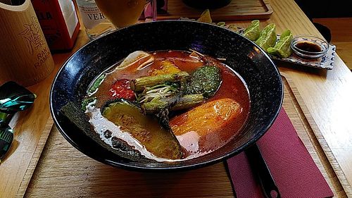 Spicy ramen at Ran Ramen in Vilanova I La Geltru