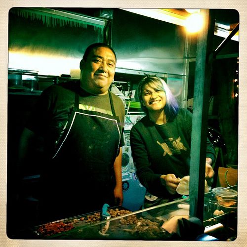 feeling welcome at Por Siempre Vegana - Food Stall in Mexico City