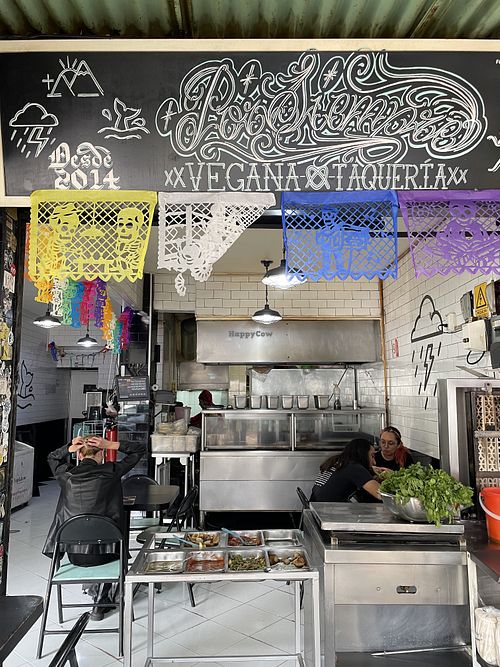Store  at Por Siempre Vegana - Food Stall in Mexico City