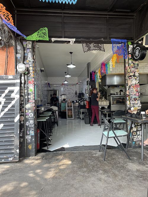 Store  at Por Siempre Vegana - Food Stall in Mexico City
