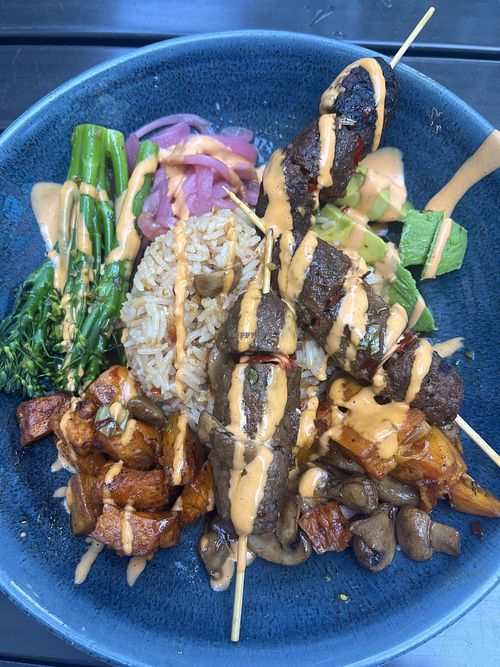 Moroccan-Style Impossible Kebabs  at Makers Union in Reston