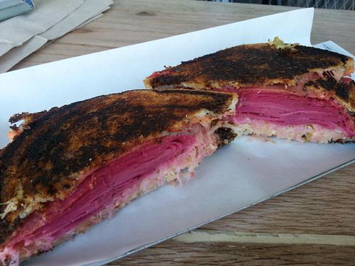 vegan Reuben at Locali in Venice