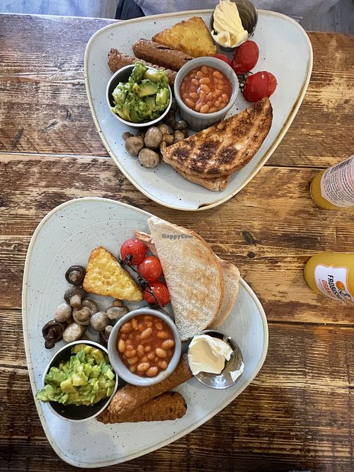 Vegan breakfasts  at PipTree Cafe  in Derby