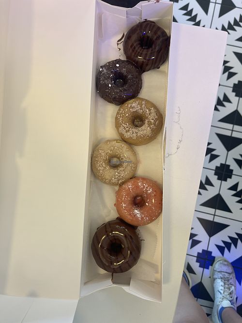 All vegan donuts!  at Parlor Doughnuts in Richmond