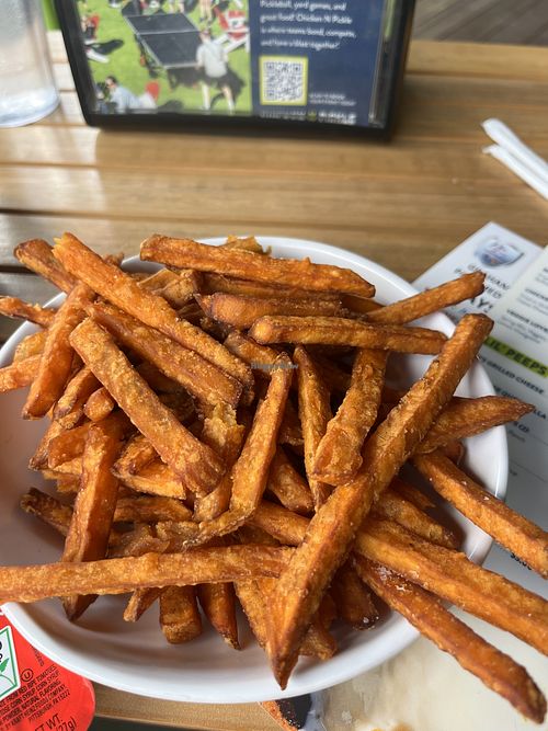 Sweet potato fries   at Chicken N Pickle  in North Kansas City