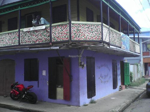 Nattywel Plus is upstairs with the balcony at Nattywel Plus in Roseau